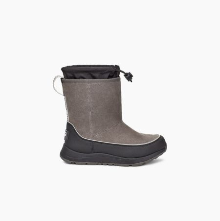 UGG Kirby Deep Grey Boots for Kids (SRHY52790)